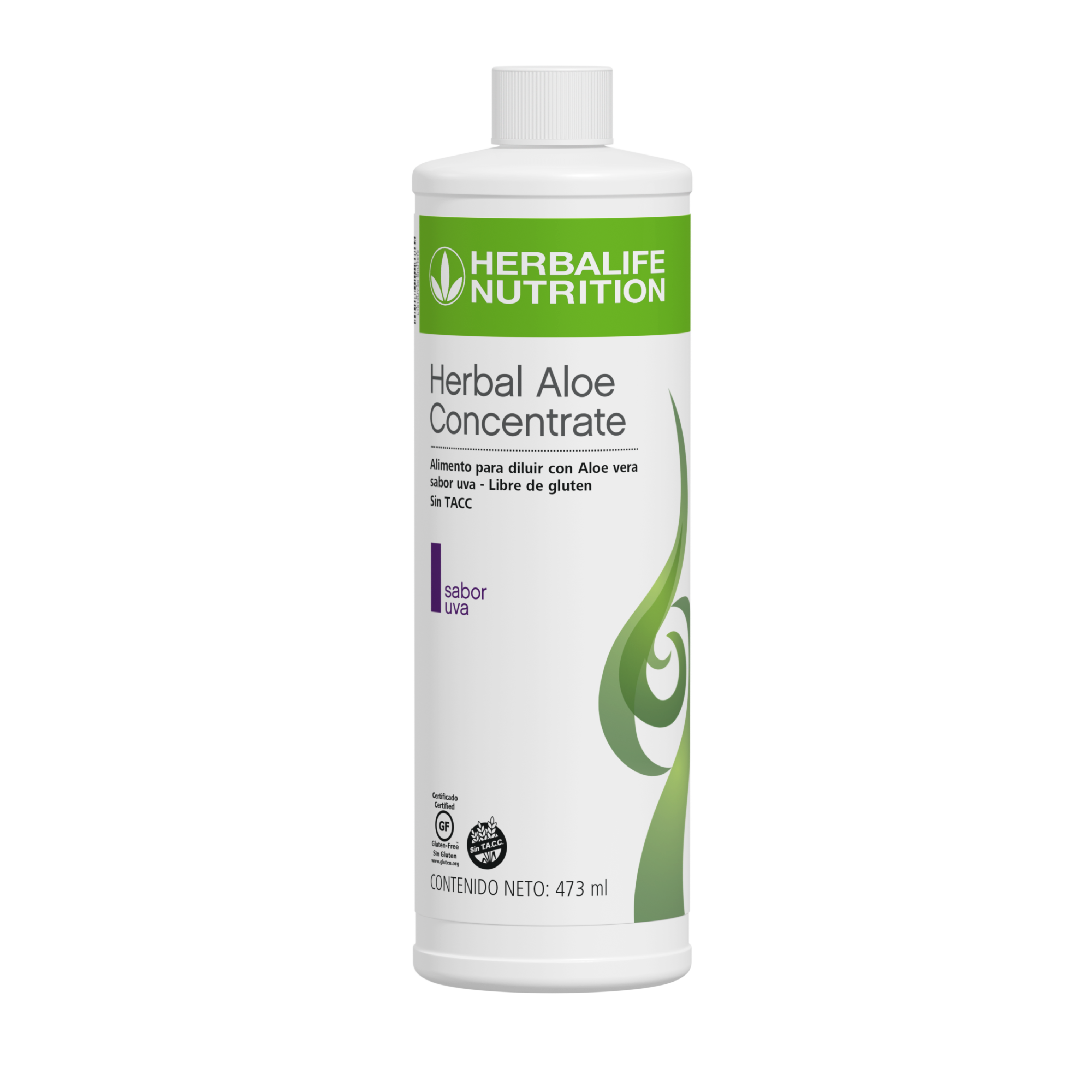 Herbal Aloe Concentrate Uva 473ml Herbalife Nutrition Argentina